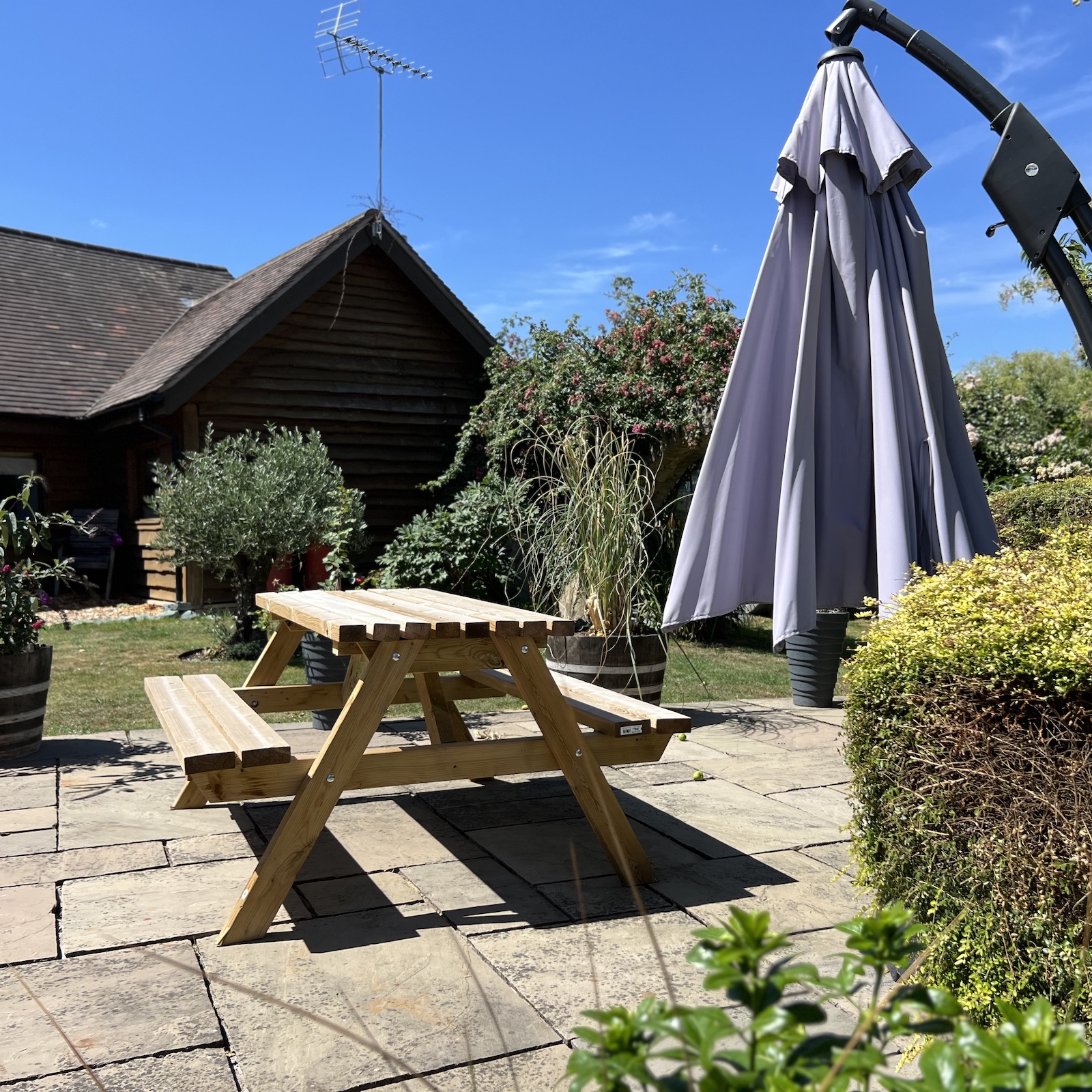 Glamping Lodge garden