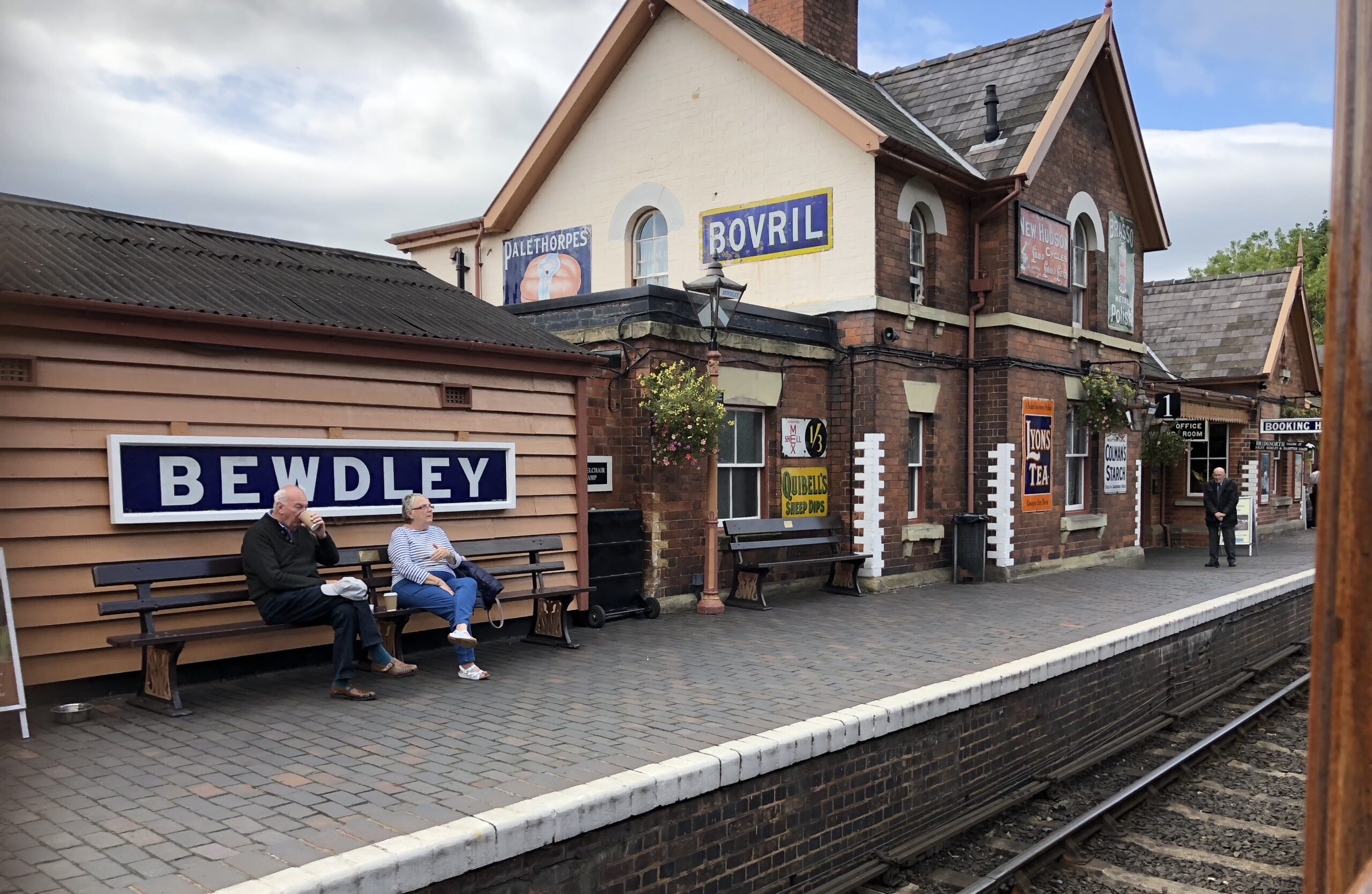 Bewdley station on the severn valley railway